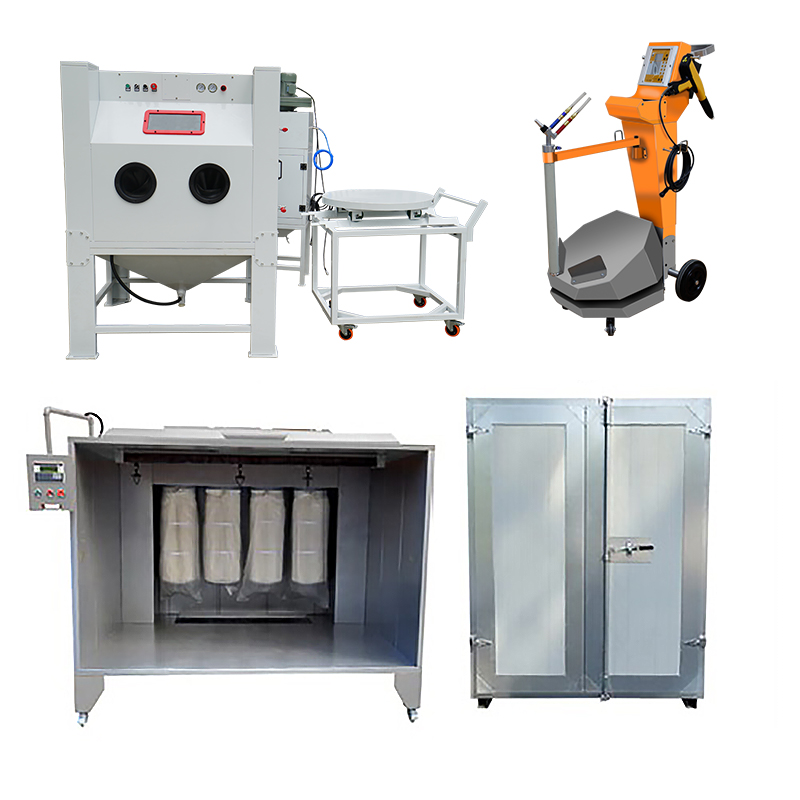 Sandblasting and Powder Coating Complete System Buy Complete Powder