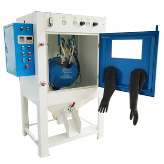 Automatic Tumble Basket Sand Blaster