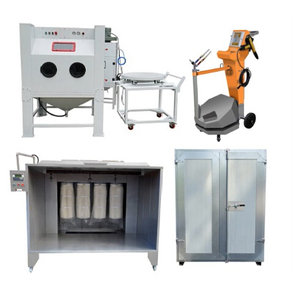 Sandblasting and Powder Coating Complete System